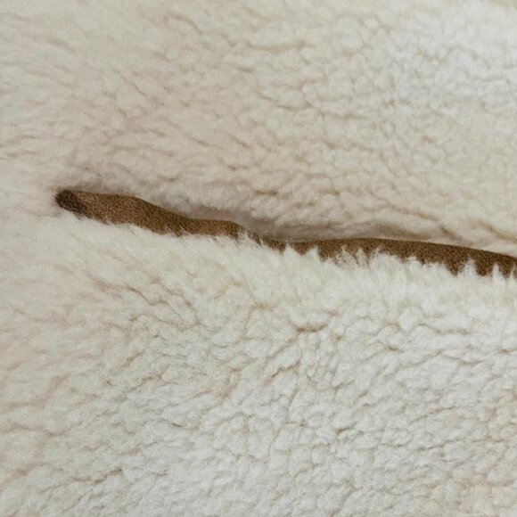 NWT Old Navy Oversized Sherpa Aviator Jacket - Picture 5 of 9